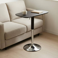 Height Adjustable Side Table Modern Minimalist Design Small Computer Desk
