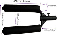 Hack Squat T-Bar Row Landmine Handle for Glute Training and Pushing