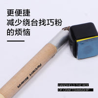 台球粉多功能巧粉夹刺针二合一便携式壳粉桌球枪粉盒台球用品配件