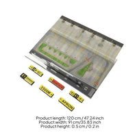 Airport Scene Model Board 1:400 Scale Airport Diorama Base Compatible Display for Collectors