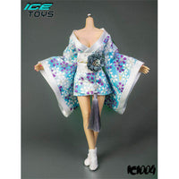 现货 ICE TOYS 1/6 IC1004 兵人包胶素体女和服浴袍长款短款和式