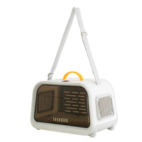 Hard-Sided Pet Carrier Ventilated Hard-Sided Pet Carrier Lightweight for Cats, Vet Visits
