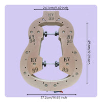 Classical Guitar Mold Set DIY Guitar Body Form Assembly for Workshop