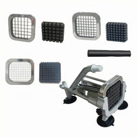 Manual Vegetable Strip Cutter Stainless Steel Potato Strip Cutter Hand-Operated Manual Hand Chopper