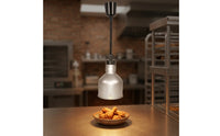 Adjustable Height Food Warming Lamp | overhead mount Mount, Commercial Food Warmer Light, for Cafeterias