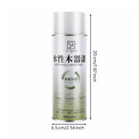 450 Ml Transparent Varnish Spray Water-Based Spray Can Clear Finish Non-Yellowing Easy Clean up for DIYers, Homeowners
