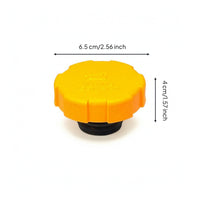 Ribbed Coolant Expansion Tank Cap Direct Replacement Cooling System Expansion Tank Cap Heavy Duty Sturdy for Mechanics