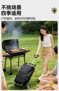 户外燃气烧烤炉防尘罩便携烤肉烧烤架防水防晒保护套加厚全包耐用