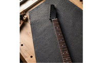 Black Matte Tele-Style Design Neck Dot Inlays 22 Fret Guitar Neck for DIY Users