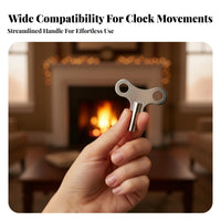 Versatile Clock Winding Key Long-Lasting Clock Key for Hobbyists, Repair Shops, Workshop, Home
