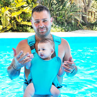 Baby Swimming Double Shoulder Strap Baby Carrier Front Carry Newborn Double Shoulder Horizontal Carry Multifunctional Baby Carrier Strap