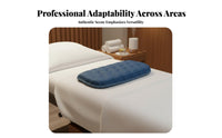 Oil Resistant Beauty Bed Pillow Easy to Clean Eyelash Extension Pillow Breathable for Salon Clients, Stomach Sleepers, Spas, Home