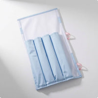 Mahjong Tile Bag Rectangular Foldable Racks and Pushers Tile Bag Large Capacity Empty Mahjong Case