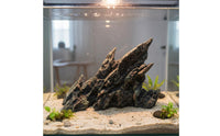Resin Rockery Ornament Realistic Design Stream Aquarium Rockery Low Maintenance