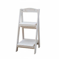Multi-Level Plant Stand Sturdy Construction Tiered Shelf Space-Saving Design