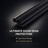 Car Door Edge Protector Soundproofing, Auto Interior Accessories Car Door Seal, B-Pillar Car Door Seal Strips Pack, Rubber Se