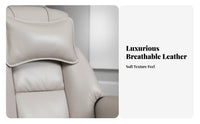 Reclining Computer Chair Support Padded Armrests for Executives, Students