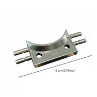 Pool Table Pocket Mouth Accessory Rectangular Base Metal Pocket Opening Insert Through-Hole Tabletop Game Hardware