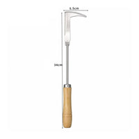 Crack Vegetation Removal Tool L-Shaped Crevice Weeding Tool Handheld for Walkway
