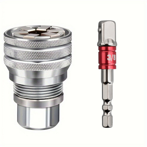 2 Pieces Universal Socket with Adapter Multi-Function Universal Socket