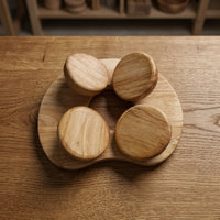 Sauna Headrest Pillow Handmade Sauna Headrest Natural Wooden for Steam Room