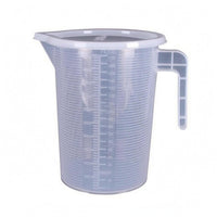 Lidded Measuring Cup Translucent Kitchen Tool Easy to Clean