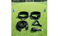Long-Lasting Resistance Training Rope with Waist Belts Comfortable Partner Resistance Coach Athletic Exercise Rope with Handle Long-Lasting for Athletes, Coaches