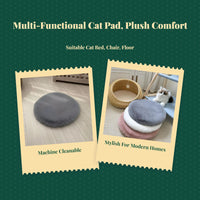 Plush Cat Seat Pad, Cozy Chair Mat, Home Decor