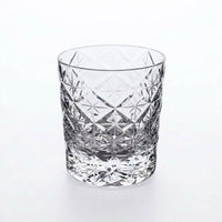 Kiriko-style Whiskey Glass, Japanese Style Cut Glass