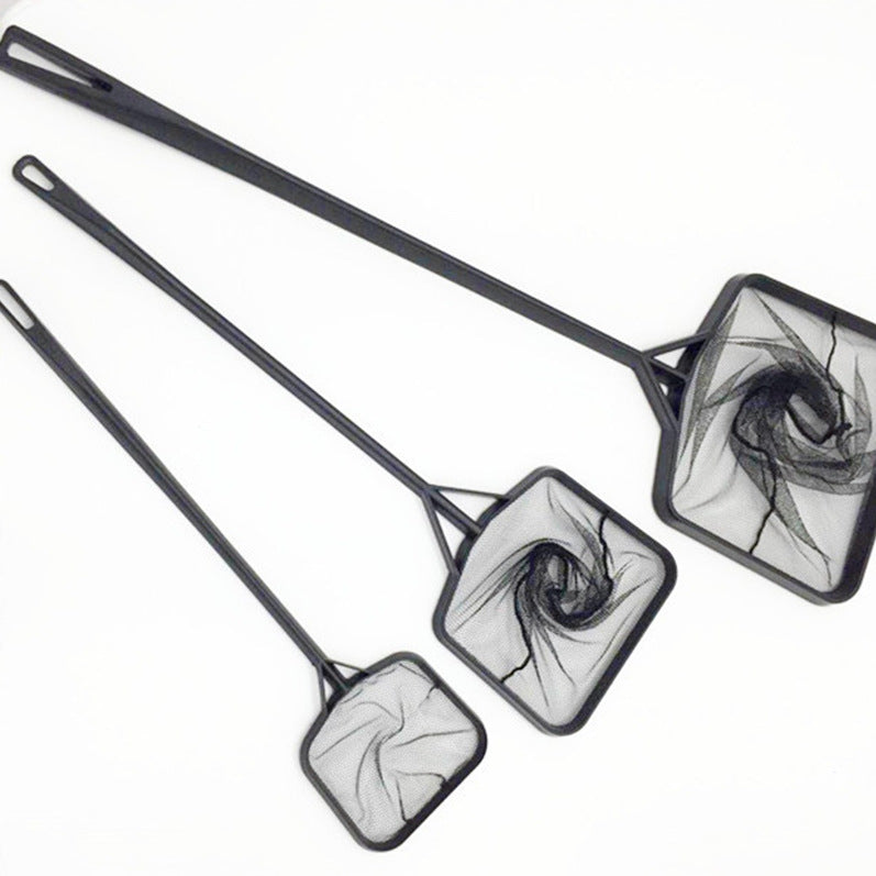 Aquarium Fish Net with Extendable Handle, Plastic Fish Catching Net for Fish Tanks