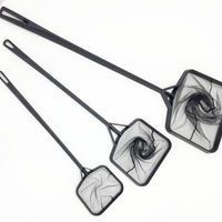 Aquarium Fish Net with Extendable Handle, Plastic Fish Catching Net for Fish Tanks
