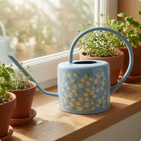 Long Spout Watering Can Wide Opening Plant Waterer Easy to Pour for Indoors