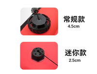 潜水背飞侧挂BCD用1.2m*15cm闭口浮标尼龙象拔警示浮标迷你防爆阀