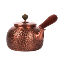Hammered Copper Teapot Decorative Hammered Teapot Traditional for Home, Office
