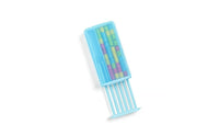 Foldable Stacking Game with Storage Case Portable Color Stacking Game Compact Toy Travel-Friendly for Children, Families, Party, Classroom
