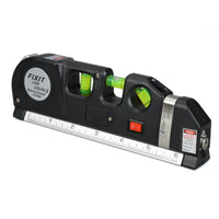 Multifunction Level Ruler Handheld Level Ruler White Measuring Scale