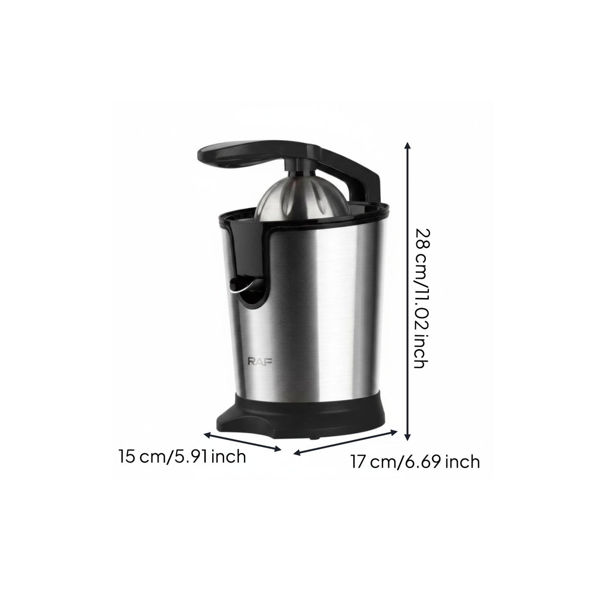 Automatic Orange Press Easy to Clean Kitchen Appliance for Home Bar