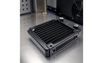 Black-Cooling Heat Exchanger Aluminum Liquid-Cooling Heat Exchanger Compact Heat Exchanger High-Performance for DIY Builders