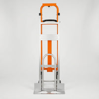 Telescoping Folding Hand Truck Aluminum Hand Truck with Four Wheels Portable Foldable Utility Cart Heavy-Duty for Movers, Home Moving, Warehouse, Office