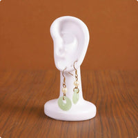 Realistic Human Ear Display Stand Pedestal Base Ear Shaped Earring Stand