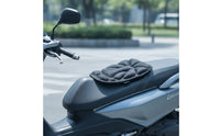 Motorcycle Seat Cushion Padded Scooter Seat Cushion Quilted Thick for Delivery Drivers, Daily Commuting, Long Trips