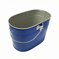 Metal Mop Pail Carry Handle Utility Container Professional Grade
