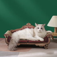 Corrugated Cardboard Feline Scratcher Low Dust Pet Furniture 2-in-1 Design