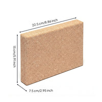 Cork Stretching Discipline Block Non Slip Stretching Discipline Block Lightweight Exercise Accessory