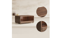 Countertop Cabinet with Drawer Small Small Coffee Station Organizer Sturdy Coffee Bar Cabinet
