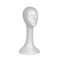 Tall Foam Mannequin Head for Wigs and Hats