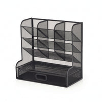 Desk Organizer with Pen Holder and Drawer Compact for Professionals, Students