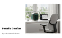 Cools & Humidifies Desktop Misting Fan 3-Speed Control Mini Air Conditioner Fan Humidifier Function for Office, Bedroom, Dorm Room