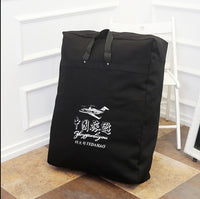 Thickened Denim Waterproof Moving Storage Bag Travel Duffel Backpack