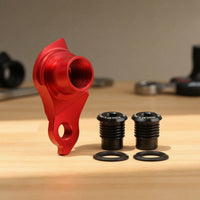CNC-Machined UDH Derailleur Hanger Anodized Direct Mount Hanger with Bolts Aluminum Hardware Compatible for Mechanics